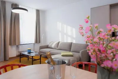 Image de Appartement \"Max 1\" avec vue sur les montagnes, balcon et Wi-Fi