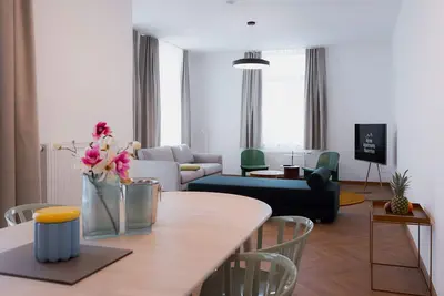 Image de Appartement \"Max 6\" avec vue sur la montagne, balcon et Wi-Fi