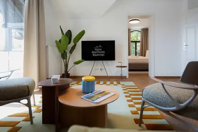 Image de Appartement \"Max 10\" avec vue sur la montagne, balcon et Wi-Fi