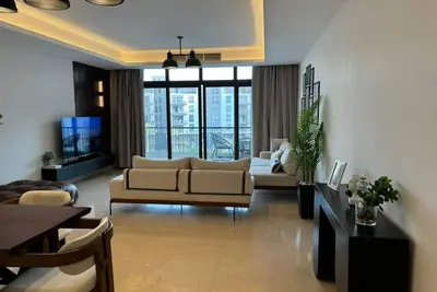 Image de 3-bedroom apartment in charming Cairo Governorate with Ac, WiFi-5k42