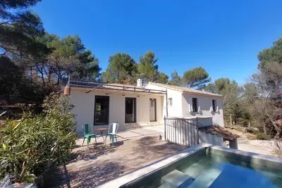 Image de La maison du Barroux, maison avec piscine, calme et vue exceptionnelle