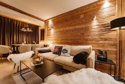 Image de Appartement-de Luxe-Salle de bain privée-Vue sur la campagne-Ski fahren