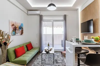 Image de Bright Apartment in Athens City Center 2 bedroom with terrace