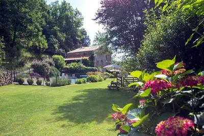 Image de La Bergerie, tranquil retreat with pool in its own valley 30 miles from the sea
