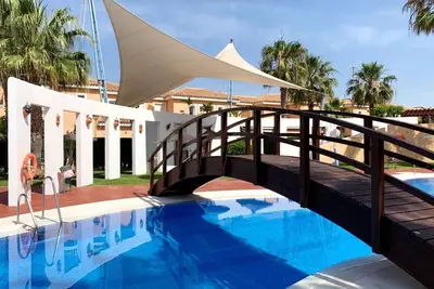 Image de Appartement 'Marinas Sol' avec piscine partagée, Wi-Fi et climatisation