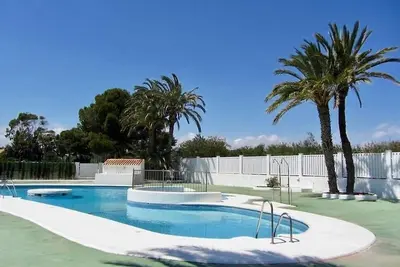 Image de Maison de vacances \"Eonia Marinas\" près de la plage avec piscine partagée et Wi-Fi