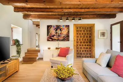 Image de Maison de campagne \"Fajinadero Sancho\" avec vue sur les montagnes, jardin privé et Wi-Fi
