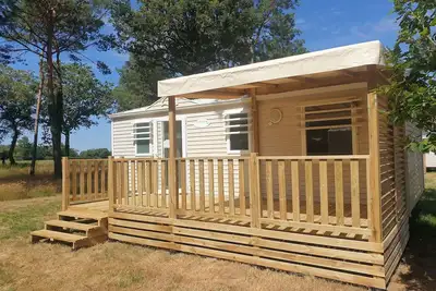 Image de Mobilhome climatisé 3 chambres proche Puy du Fou