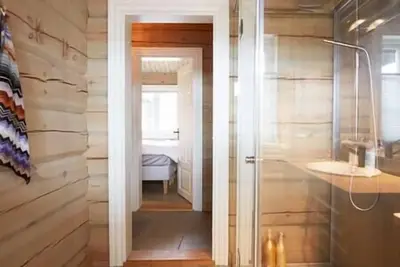Image de Spacious log cabin with panoramic view