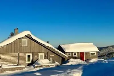 Image de Sand-hytta på Blefjell · Cozy cabin with incredible views and sauna