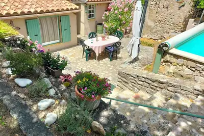 Image de Rez-de-mas avec piscine privative au cœur des vignobles Provençaux!