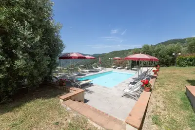 Image de Bel appartement avec Wifi, piscine, climatisation, Tv, animaux admis et vue panoramique