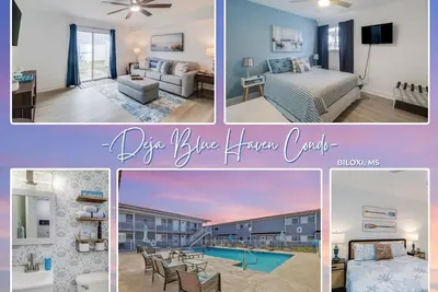 Image de Deja Blue Haven |Sleeps 4 | Cozy Coastal Condo in the Heart of Biloxi!