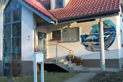 Image de Directly on the cliffs with beach access, beautiful nature in a quiet location.