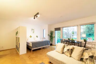 Image de Cozy apartment with kitchen + balcony