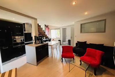 Image de Pied des pistes de ski, 4ème étage, balcon, télévision, casier à ski, 42m², Montchavin La Plagne