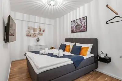 Image de Old town! Exclusive 3-room apartment, roof terrace, Wlan, parking lot