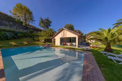 Image de Maison de vacances 'De Valdemar' avec vue sur la montagne, Wi-Fi et climatisation