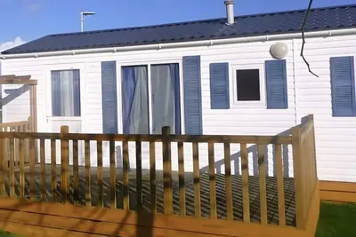 Mobile Home 'Loft' avec terrasse privée et jardin privé