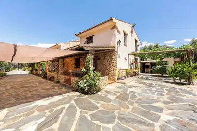 Image de Maison de vacances 'Casa 1' avec vue sur les montagnes, piscine partagée et Wi-Fi