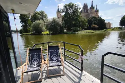 Image de Houseboat River Loft, Klink, Müritz - Houseboat River Loft