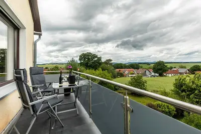 Image de Appartement \"Landblick\" avec jardin partagé, balcon et Wi-Fi