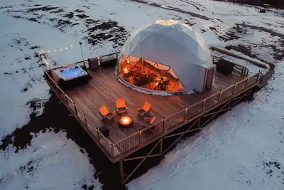 Image de Cozy Geodome in Hocking Hills