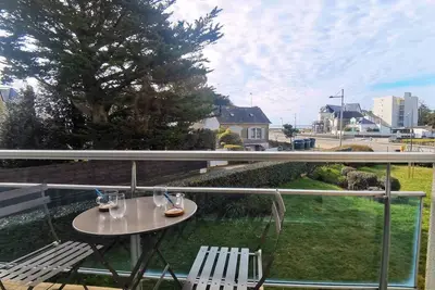 Image de Carnac plage, confortable T2 avec terrasse et parking à 3mn de la Grande-Plage