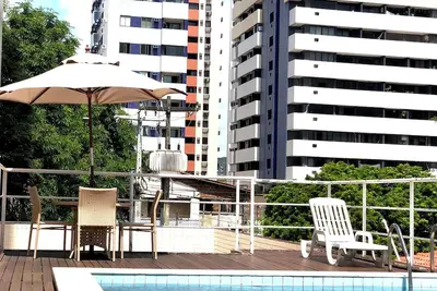 Image de Large 3 bedroom apartment with pool in the best location in Tambaú