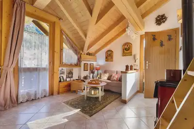 Image de Chalet 'Fresia' avec vue sur la montagne, jardin partagé et Wi-Fi