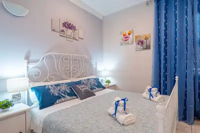 Image de Appartement 'La Fonte Di Ortigia - Casa Aretusa' avec balcon, Wi-Fi et climatisation