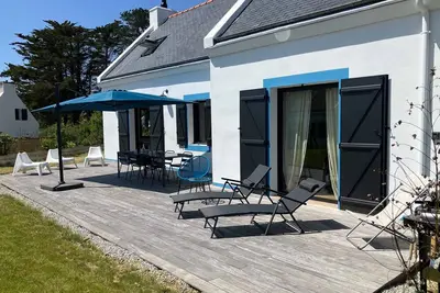 Image de Maison indépendante à Pouldon, proche plage, 4 chambres, jardin