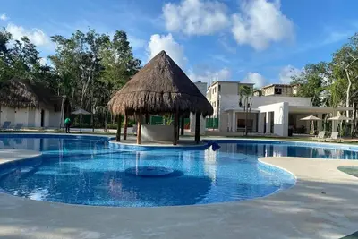Image de Beautiful 2-Bedroom, 1-Bath Condo in Puerto Morelos, Mexico