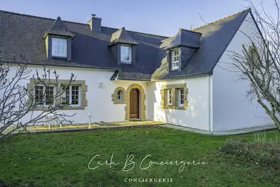 Image de « La Villa Du Cabellou » – Maison 9 personnes à 100 m de la plage