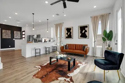 Image de Charming 3-bedroom Modern retreat in Houston, near downtown with Ac & Wifi