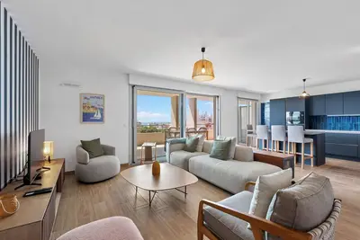 Image de Unique a Juan les Pins duplex 200m plage