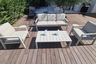 Image de Rez-de-jardin, 2 pas de la Pinède de Juan Les Pins