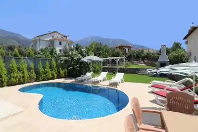 Image de 4-bedroom private pool villa in beautiful Fethiye ölüdeniz with Ac, WiFi