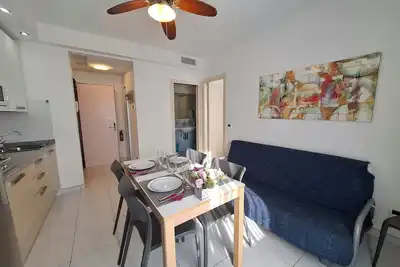 Two-room apartments with terrace just a stone's throw from the beach!