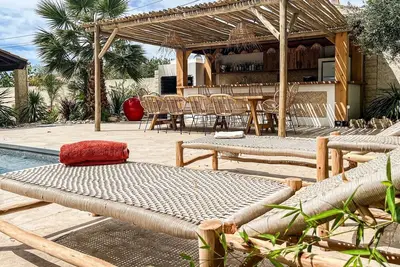 Image de Charmante villa avec piscine chauffée à 5min plage