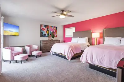 Image de Spacious room with lake views, deck, mini fridge & pool - Near Margaritaville