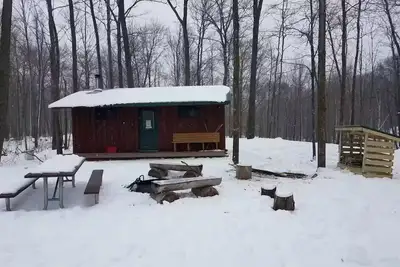 Image de Unique Camper Cabin on Burnett County Forest Land