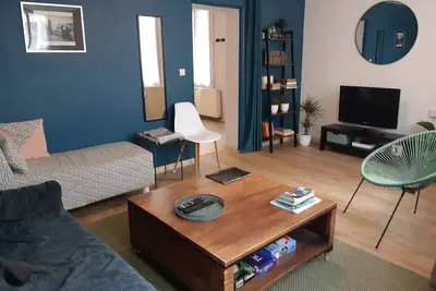 Image de \"La maison du pêcheur\" : de l'espace à 2mn de la mer - 58m2 - 6 pers max