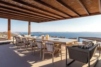 Image de Spacious 8-bedroom villa in awesome Mykonos with Private pool, WiFi, Ac
