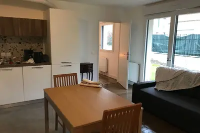 Image de Appartement 2 pièces Villa Rosa Malakoff seasonalflat, avec  jardin ensoleillé