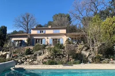 Image de Charme villa provencale, piscine, jardin