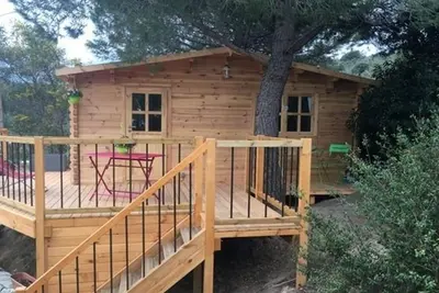 Image de Chalet Mimosa, 2 personnes, nature et confort!