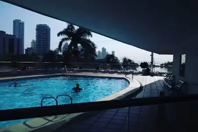 Image de Beautiful and with a spectacular view, the Ctgna lagoon