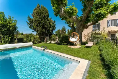 Image de Maison de vacances 'Maison En Campagne' avec piscine partagée, Wi-Fi et climatisation