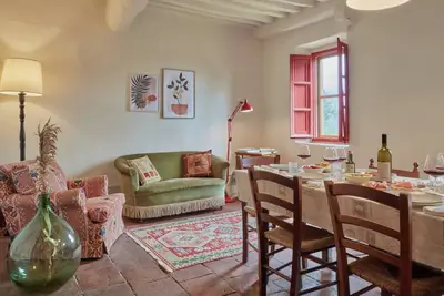 Image de Appartement 'Casa Sulle Colline Per 6 Persone' avec jardin partagé, Wi-Fi et climatisation